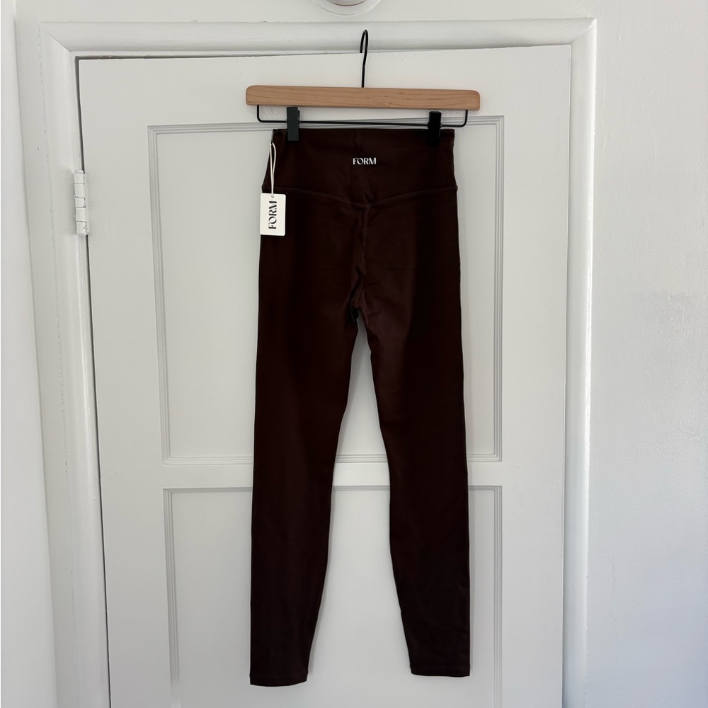 FORM Brown High-Waisted Leggings